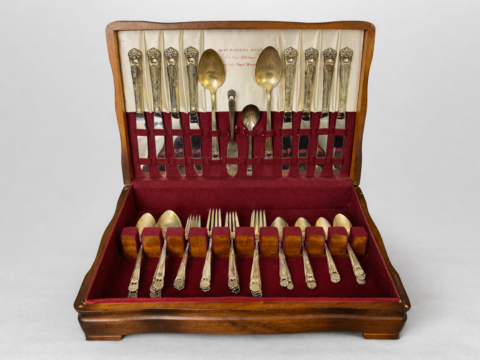 Vintage Silver & Flatware Sets