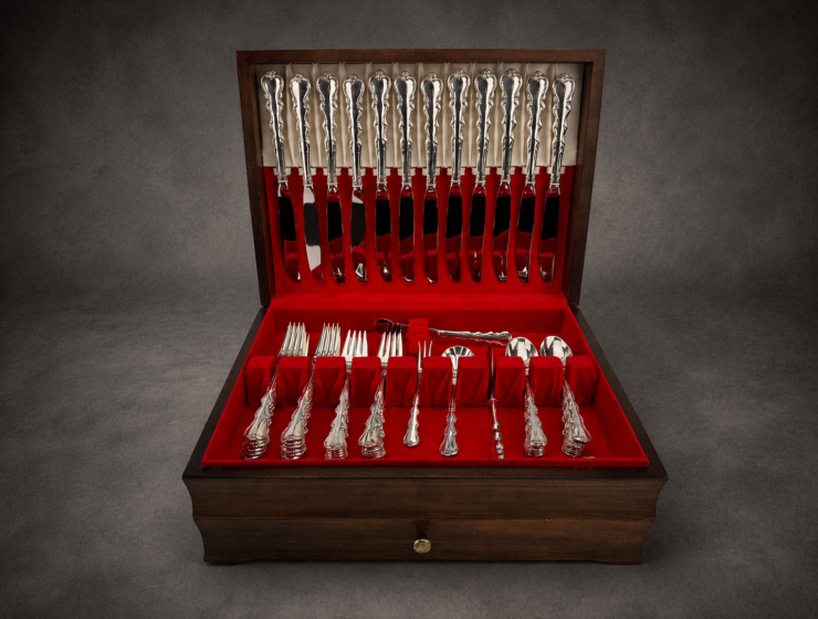 Curated Sterling Silver & Midcentury Bakeware