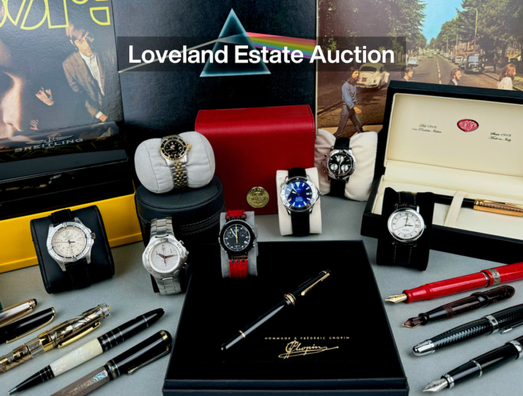 Spectacular Estate: Designer Watches, Fine Writing Pens, Rare Vinyl Records & Media